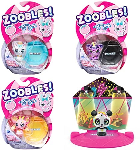 Zoobles Animals Sammelfigur mit Verwandlungsmechanismus und Happitat Überraschung (Sortiert)