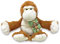 Teddy para niños con calefacción y microondas, diseño de jengibre