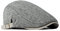 besbomig Klassische Schiebermütze Herren Baskenmütze, Schirmmütze für Herren Damen Barett Flatcap Kopfbedeckung Newsboy Cap Schirmmützen Einstellbar 55-60cm Herbst Winter Tweed Kappe