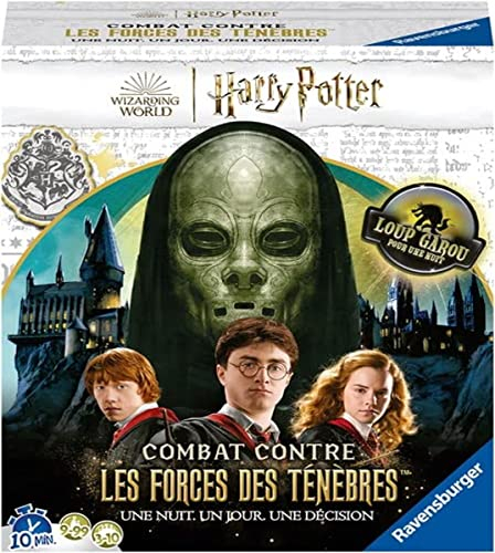 Ravensburger - Werwolf für eine Nacht – Harry Potter – Todesser – Gesellschaftsspiel – Gesellschaftsspiel – Für 3 bis 10 Spieler ab 9 Jahren – Unisex – 27354 – (mehrsprachig – Französisch inklusive)
