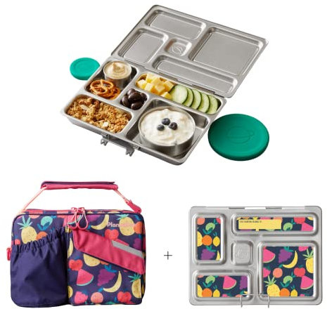 PLANETBOX 5299868 Rover Edelstahl Lunchbox Tutti Frutti