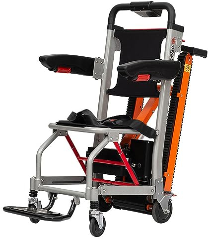 Elektrischer Treppenlift-Stuhl, Treppensteiger-Skarrenstuhl Mit Dual-Modus-Umschaltung, Einstellbarem Spurwinkel Von 0–30° Und Elektromagnetischem Bremssystem, Traggewicht 350 Lbs