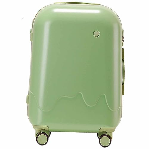 CASEGO Trolley-Koffer, 50,8 cm, leicht und tragbar, leise, Universalrad, bequemer Griff, Unisex, 71,1 cm, Grün