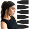DRESHOW 6 Stück Damen Boho Stirnband Kopfband Haarband Gedruckt Stirnbänder Knoten Verdrehtes Elastische Kopf Wickeln Niedlich Haarschmuck für Mädchen