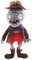 Laruokivi Peluche 11,8 / 30cm Cowboy Zombie Personnage poupée Animaux en Peluche Mignon Doux Anime Collection Jouet