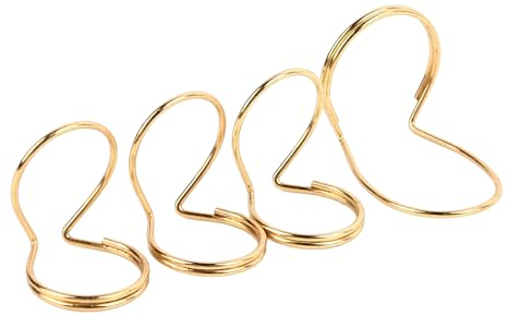 Butterfly-Fingerplektren, Metall-Gitarren-Daumenplektren, Ideales Instrumentenzubehör Ein Hervorragendes Spielerlebnis (Gold)