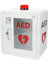AED-Defibrillator-Aufbewahrungsschrank, universeller AED-Aufbewahrungsschrank für den Innenbereich mit Schlüssel und Alarm, Design mit abgerundeten Ecken, für Zuhause, Büro