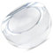 Crystal Dome Paperweight Reading Magnifying Glass, 6X Optical Magnifier Portable Dome Magnifier Map Reading Magnifying Glass