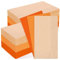 Whaline 150 Stück orangefarbene Gäste-Papierservietten, 3 Farben, Abendessen, Handtuch, 3-lagige Einweg-Servietten für Herbst, Urlaub, Party, Tischdekoration