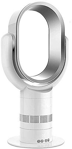 Bladeless Wall Fan/Table Fan/Desk Fan/Turbo-Fan/With Remote Control & Timer, Ultra-Quiet, Energy Saving