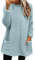 Generisch Black Friday Pullover Damen Lang Teddy Fleece Flauschig Pulli Weich Winter Warm Sweatshirt Langarm Fleecepulli Plüsch Tops Oberteile Mit Taschen Prime Angebote Damen