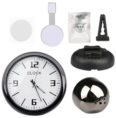 Uhr für Armaturenbrett, Auto-Uhren für Armaturenbrett, beleuchtete Auto-Uhr, Dekoration des Armaturenbretts, kleine und elegante Uhr, Dekoration für Armaturenbrett