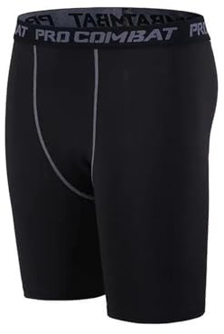 Mallas Rodilleras Baloncesto Pantalones cortos ajustados for correr con capa Base de compresión for hombre, pantalones cortos deportivos 3/4, mallas for gimnasio, baloncesto, ejercicio físico, pantalo