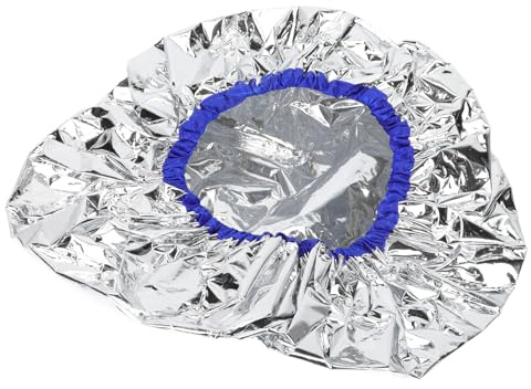 ERINGOGO Professional Aluminum Foil Hair Heat Cap for Deep Conditioning and Hair Dyeing Self-Heating Salon Treatment Hat and Enhancing Shine Hood for Home and Salon Use