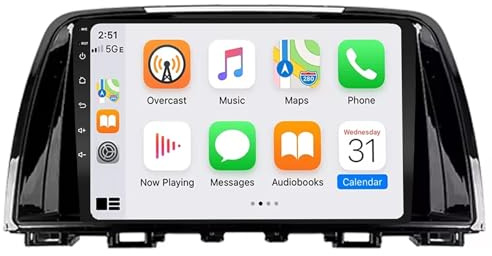 Multimedia Radio for Mazda 6 GL GJ 2012-2017 Android 15 9 Inch Car Radio with Wireless Carplay Android Auto For, 4 Core 2G+64G