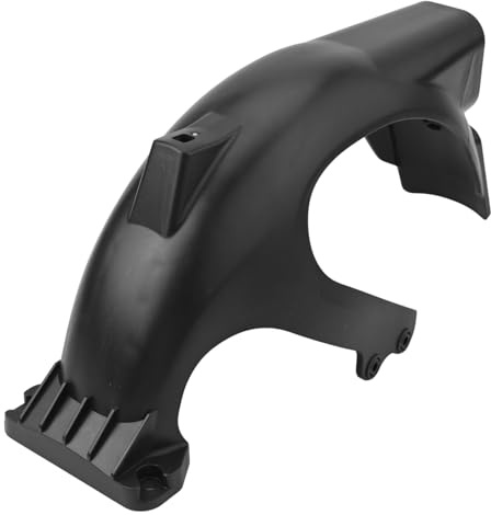 Kivivaka Hinteres Schutzblech für Ninebot für Max & G2 Elektroroller Kunststoff Spritzschutz 315 x 154 x 110 mm schwarz ohne Haken