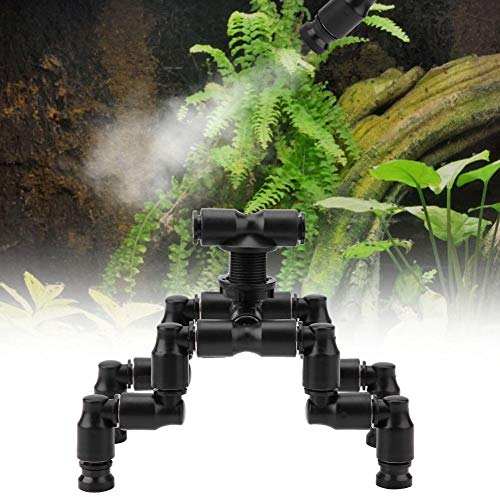 Pssopp Reptilien Nebel Sprinkler Regenwald Tank Einstellbare Haustierkühldüse Einstellbare Ökologische Landschaft Regenwald Tank Haustier Nebel Sprinkler