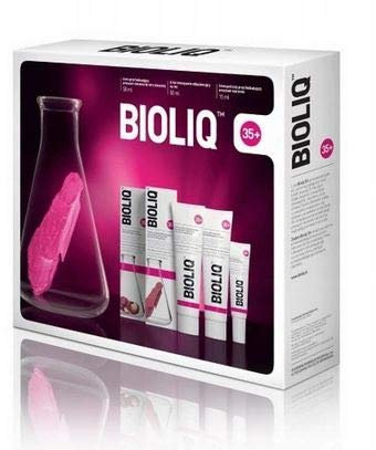 BIOLIQ 35+ Tagescreme 50 ml/Nachtcreme 50 ml/Unter-Augen-Anti-Age-Creme 15 ml, Mischhaut