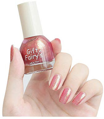 Clest F&H Nail Polish Non-Toxic Eco-Friendly Easy Peel Off & Quick Dry Long Lasting Water Based Nail Polish Home DIY-B04