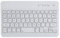 Mini Wireless Keyboard, 59 Keys 7in Tablet Computer Universal Portable Bluetooth Keyboard with Micro USB Interface, for OS X Air5, for Samsung and Other Tablet Computers