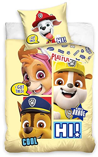 Paw Patrol Baby Bettwäsche 100x135cm PAW201029B-BABY