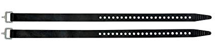 Tatonka Unisex – vuxen no-slip-rem 50 cm/par remmar, svart, 50 x 2 cm