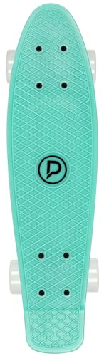 Playlife Skateboard Vinyl Classic Mint, 22 / 6 - 55,9cm / 15,2cm, mit 60x40mm 78A Rollen, ABEC 5 Kugellager, Art. nr.: 880319