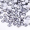 3000 Pieces SS12 3mm Flatback Rhinestones Clear Glass Round Gems Crystals for Nail Art DIY Crafts Clothes Shoes Bags （Light Grey）
