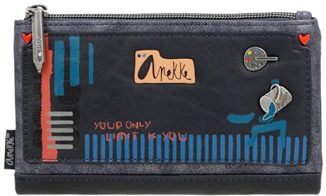 Anekke Contemporary Nagare Flexible Wallet L Multicolor