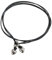 Hyclam Leather Ankle Bracelet for Women Heart Flower Star Moon Leather Rope Anklet Beach Foot Jewelry Gift for Gifrls Mom