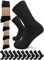 sogzz Tennissocken | 20 Paar | Herren Damen 80% Baumwolle, Sportsocken, Arbeitssocken, Tennis Sport Freizeit Arbeit Socken Unisex, Modell: Sport Basic, 43-46, Schwarz