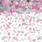 AIVEKE Konfetti 40 Geburtstag Deko - Glitzer Rosegold Happy Birthday Konfetti Partydekoration Geburtstag Streudeko Geburtstag Deko Tischdeko Geburtstagskonfetti