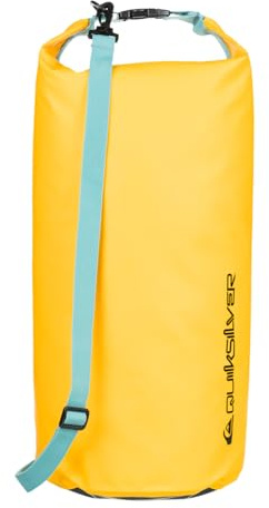 Quiksilver™ Medium Water Stash 10L - Roll Top Surf Pack for Men - Roll-Top Surf Pack - Männer - One Size - Gelb