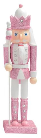 Wunderschöner Nussknacker Soldat 30 Cm Rosa Nussknacker Aus Große Weihnachts Nussknacker Figuren Deko Traditionelle Weihnachten Nussknacker Ornamente Nussknacker Weihnachtsschmuck Innendekoration