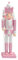 Wunderschöner Nussknacker Soldat 30 Cm Rosa Nussknacker Aus Große Weihnachts Nussknacker Figuren Deko Traditionelle Weihnachten Nussknacker Ornamente Nussknacker Weihnachtsschmuck Innendekoration