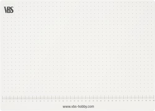 VBS Sous-main de découpe en silicone, paquet de 2-40 x 30 cm - durable, antidérapant, protecteur - polyvalent pour les projets DIY