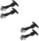 ULTECHNOVO 2sets Rubber Hasp Boat Cam Hardware Door Magnets Toggle Clamp Seat Clamp Ratchet Magnetic Door Catch Canvas Kit Snap Fastener Tool Door Knob Handle Transom 2pcs*2