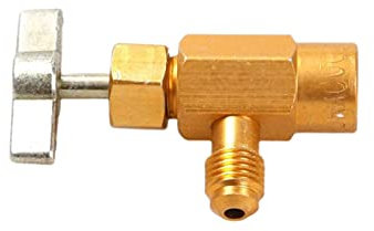 Kit de recarga del refrigerador A/C R134A | R134A Calibre de refrigerante y manguera, kit de recarga de refrigerador con manómetro | Kit de recarga universal AC para aire acondicionado de coche, ref