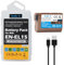 TAVT 2600mAh EN-EL15C EN-EL15 EN-EL15B Batterie pour Nikon Z7, Z7 II, Z6, Z6 II, Z5, Z8, D780,D500, D600, D610, D750, D850, D7000, D7100, D7200, D7500, D800, D800E, D810, D810A,1 V1