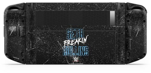 Head Case Designs Officially Licensed WWE Logotype Seth Rollins Vinyl Sticker Skin Decal Cover Compatible With Lenovo Legion Go