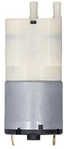 Bomba de vacío Mini, Bomba de Aire eléctrica de plástico de ingeniería, Bomba de Micro vacío de bajo Ruido, Bomba de CC compacta con Conectores de Doble Terminal para