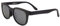 BUNVICK Lunettes de Soleil en Verre Véritable Polarisé Haute Définition Pour Hommes et Femmes, Design Italien, anti-reflets, UV400, lentilles en Verre Véritable Corning（4502 Rome Mercury）