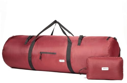 Arxus Sporttasche 90L 50L 30L Groß Reisetasche Faltbare Gepäck Tasche | Damen Herren Weekender Schwimmtasche Mit Schultergurt Für Reise Sport Gym Camping