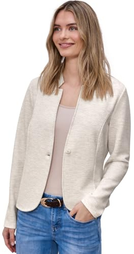 Damen Blazer aus Jersey mit Struktur