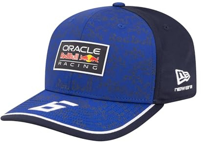 New Era Red Bull Energy WEAR, ORBR 9Seventy TBC Cap, Offizieller Fanartikel, Blau-Navy Cap mit Oracle Red Bull Racing Logo, Polyester-Elastan-Mix