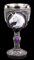 Figuren Shop GmbH Kelch mit Einhorn lila - Unicorn Elixir | Fantasy Weinglas