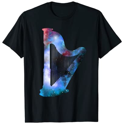 Harfenspieler Harfe Spieler Lehrer Shirt Geschenk Harfenist T-Shirt