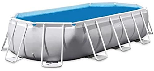 Intex bâche à Bulles pour Piscine Ovale 6,10m x 3,05m