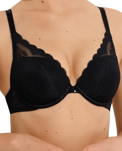 Lisca Damen Evelyn Push-Up BH 20230, Schwarz, 70B