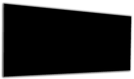 Herdabdeckplatte Abdeckung Ceranfeld Abdeckplatte Schneidebrett 1-Teilig 90x52 Schwarz Spritzschutz Glasplatte Ceranfeldabdeckung Schutz für Kochplatten Herdschutz Sicherheitsglas Glasschneidebrett